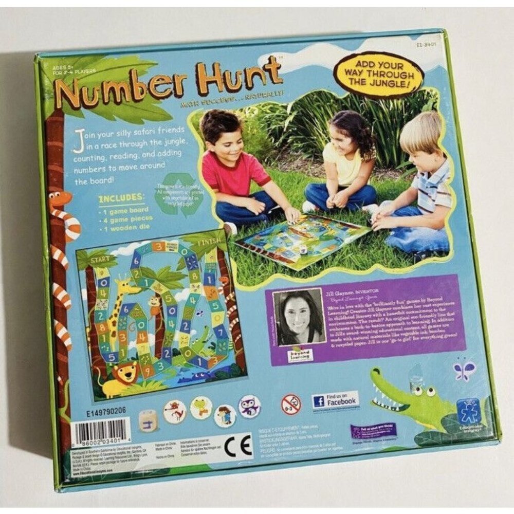 Number Hunt Board Game - Picture 2 of 9